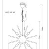Подвесная люстра Liang and Eimil FLARE PENDANT LAMP LARGE KN-LGT-0001