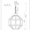Подвесная люстра Liang and Eimil LANTERN PENDANT LAMP Фонарь KN-LGT-0004