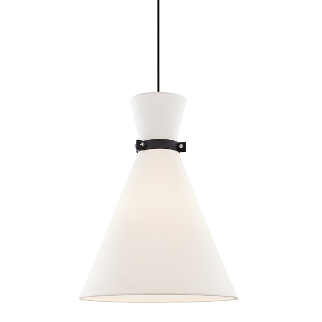 Подвесная люстра MITZI Julia H294701L-PN/BK