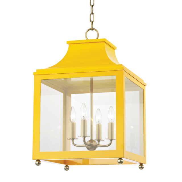 Подвесная люстра MITZI Leigh Фонарь Lantern H259704L-AGB/MG