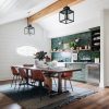 Подвесная люстра MITZI Leigh Фонарь Lantern H259704L-AGB/NVY