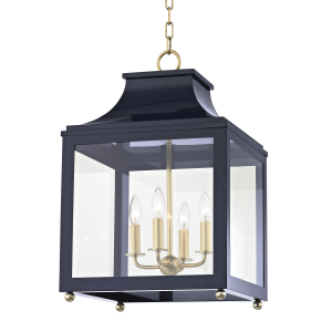 Подвесная люстра MITZI Leigh Фонарь Lantern H259704L-AGB/NVY