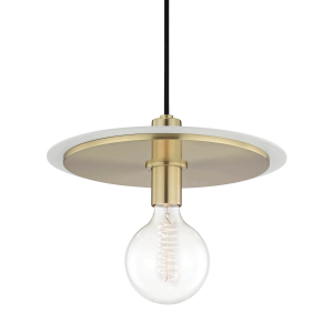 Подвесная люстра MITZI Milo H137701L-AGB/WH