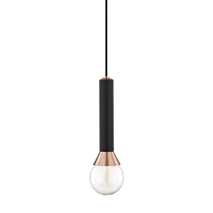 Подвесная люстра MITZI Via H169701-POC/BK