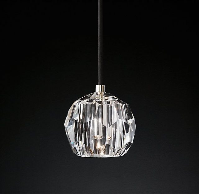 Подвесная люстра Restoration Hardware BOULE DE CRISTAL SINGLE CORD 68570003