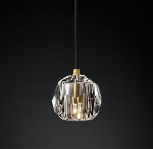 Подвесная люстра Restoration Hardware BOULE DE CRISTAL SINGLE CORD 68570003