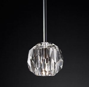 Подвесная люстра Restoration Hardware BOULE DE CRISTAL SINGLE ROD 68450825