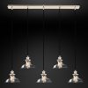 Подвесная люстра Restoration Hardware CLEAR GLASS BARN RECT PENDANT 20TH C 68070645