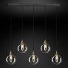 Подвесная люстра Restoration Hardware CLEAR GLASS CAFÉ RECT 20TH C. 68070669