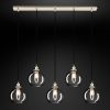 Подвесная люстра Restoration Hardware CLEAR GLASS CAFÉ RECT 20TH C. 68070669
