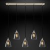 Подвесная люстра Restoration Hardware CLEAR GLASS CLOCHE RECT 20TH C. 68070651
