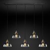 Подвесная люстра Restoration Hardware CLEAR GLASS DOME RECT 20TH C. 68070633