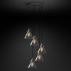 Подвесная люстра Restoration Hardware CLEAR GLASS FUNNEL ROUND 20TH C. 68070525