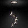 Подвесная люстра Restoration Hardware FACT CLEAR GLASS CLOCHE ROUND 20TH C. 68070519