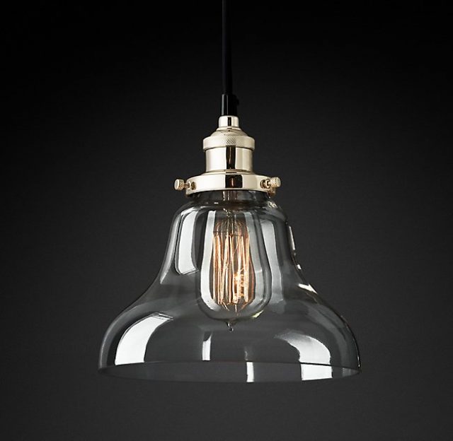 Подвесная люстра Restoration Hardware FACT FILAMENT CLEAR BOULANGERIE 20TH C. 68060648