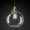 Подвесная люстра Restoration Hardware FACT FILAMENT CLEAR GLASS CAFÉ 20TH C. 68060654