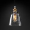 Подвесная люстра Restoration Hardware FACT FILAMENT CLEAR GLASS CLOCHE 20TH C. 68090993