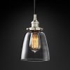 Подвесная люстра Restoration Hardware FACT FILAMENT CLEAR GLASS CLOCHE 20TH C. 68090993