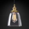 Подвесная люстра Restoration Hardware FACT FILAMENT CLEAR GLASS CLOCHE 20TH C. 68090993