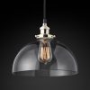 Подвесная люстра Restoration Hardware FACT FILAMENT CLEAR GLASS DOME 20TH C. 68060660