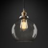 Подвесная люстра Restoration Hardware FACT FILAMENT SMOKE GLASS CAFÉ 20TH C. 68060654