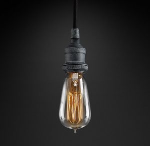 Подвесная люстра Restoration Hardware FACTORY FILAMENT BARE BULB 20TH C. 68060257