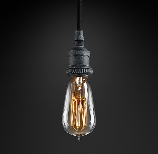 Подвесная люстра Restoration Hardware FACTORY FILAMENT BARE BULB 20TH C. 68060257