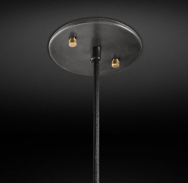Подвесная люстра Restoration Hardware FACTORY FILAMENT METAL SINGLE 20TH C. 68060271