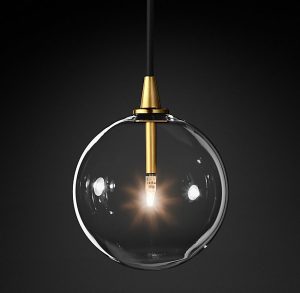 Подвесная люстра Restoration Hardware GLASS GLOBE MOBILE 68110473