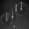 Подвесная люстра Restoration Hardware GLASS GLOBE MOBILE CLUSTER 68090620