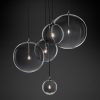 Подвесная люстра Restoration Hardware GLASS GLOBE MOBILE CLUSTER 68090620