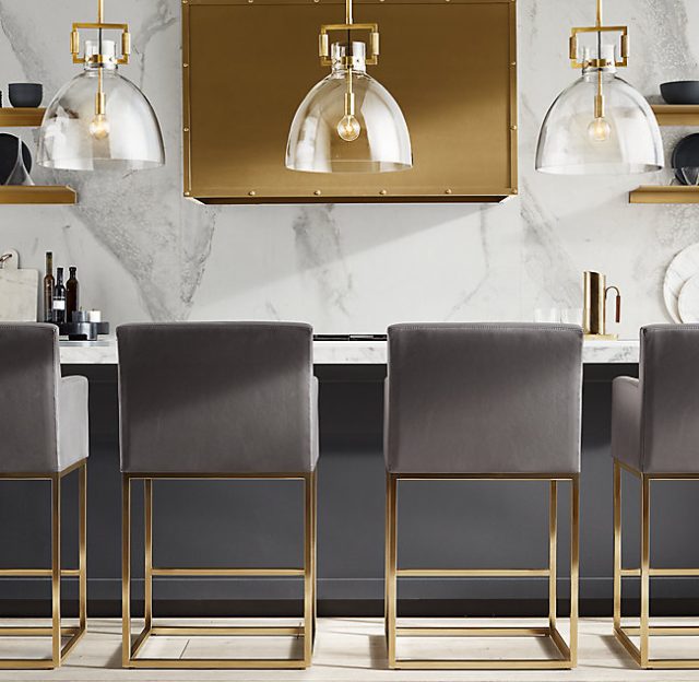 Подвесная люстра Restoration Hardware MACHINIST GLASS CLOCHE 68610969
