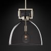 Подвесная люстра Restoration Hardware MACHINIST GLASS CLOCHE 68610969