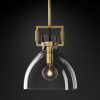 Подвесная люстра Restoration Hardware MACHINIST GLASS CLOCHE 68610969
