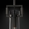 Подвесная люстра Restoration Hardware MACHINIST GLASS CYLINDER 68380022