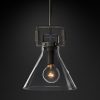 Подвесная люстра Restoration Hardware MACHINIST GLASS FUNNEL 68610964