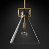 Подвесная люстра Restoration Hardware MACHINIST GLASS FUNNEL 68610964