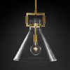 Подвесная люстра Restoration Hardware MACHINIST GLASS FUNNEL 68610964