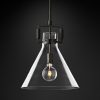 Подвесная люстра Restoration Hardware MACHINIST GLASS FUNNEL 68610964