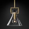 Подвесная люстра Restoration Hardware MACHINIST GLASS FUNNEL 68610964