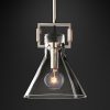 Подвесная люстра Restoration Hardware MACHINIST GLASS FUNNEL 68610964