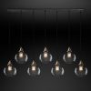 Подвесная люстра Restoration Hardware SMOKE GLASS CAFÉ RECT 68070669