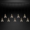 Подвесная люстра Restoration Hardware SMOKE GLASS CLOCHE RECT 20TH C. 68070651