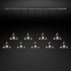 Подвесная люстра Restoration Hardware SMOKE GLASS DOME RECT 20TH C. 68070633