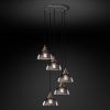 Подвесная люстра Restoration Hardware SMOKE GLASS DOME ROUND 20TH C. 68070501