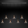 Подвесная люстра Restoration Hardware SMOKE GLASS FUNNEL RECT 20TH C. 68070613