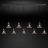 Подвесная люстра Restoration Hardware SMOKE GLASS FUNNEL RECT 20TH C. 68070613