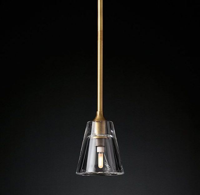 Подвесная люстра Restoration Hardware TORCHE DE VERRE 68450656