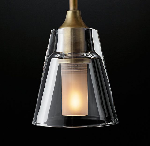 Подвесная люстра Restoration Hardware TORCHE DE VERRE 68450656