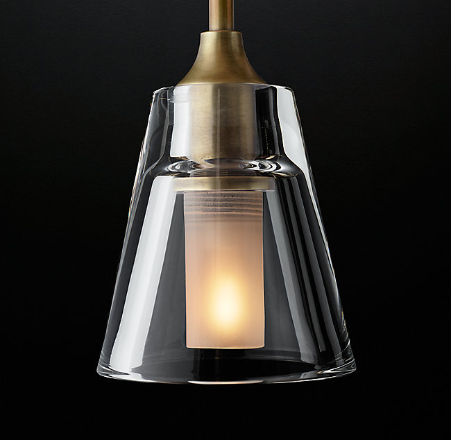Подвесная люстра Restoration Hardware TORCHE DE VERRE 68450656
